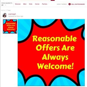 Bundle reasonable offers are welcomed